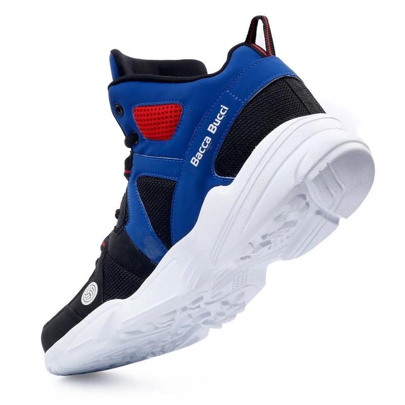 Bacca Bucci Blue Caper High Top Shoes for Men | Best Price UAE